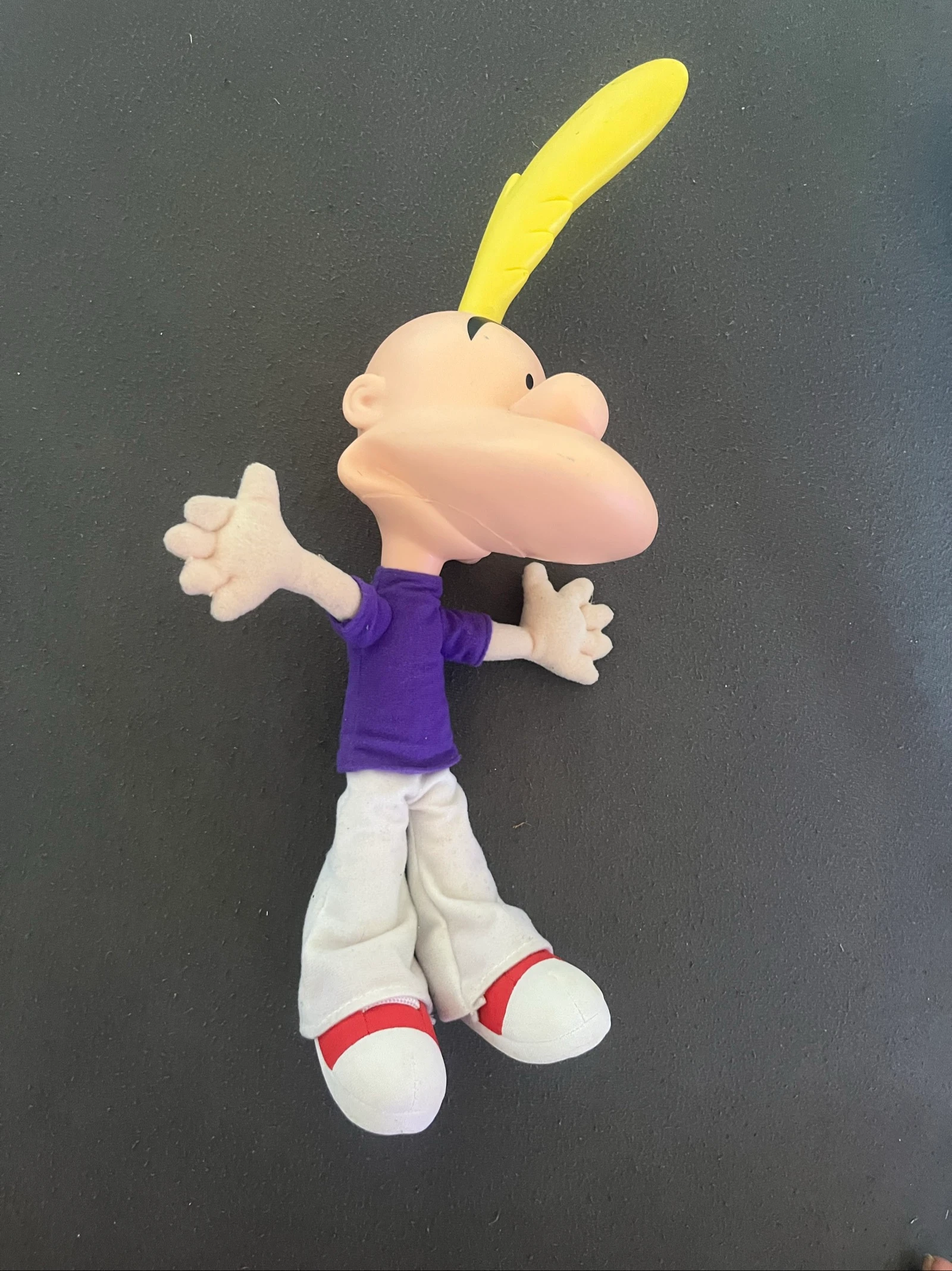 Peluche Figurine Titeuf Vintage - Tête Articulée PVC - Très Bon État